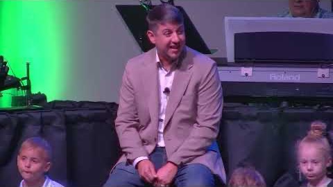 Pastor speaking during the October 11, 2026 service, One Family, One Mission