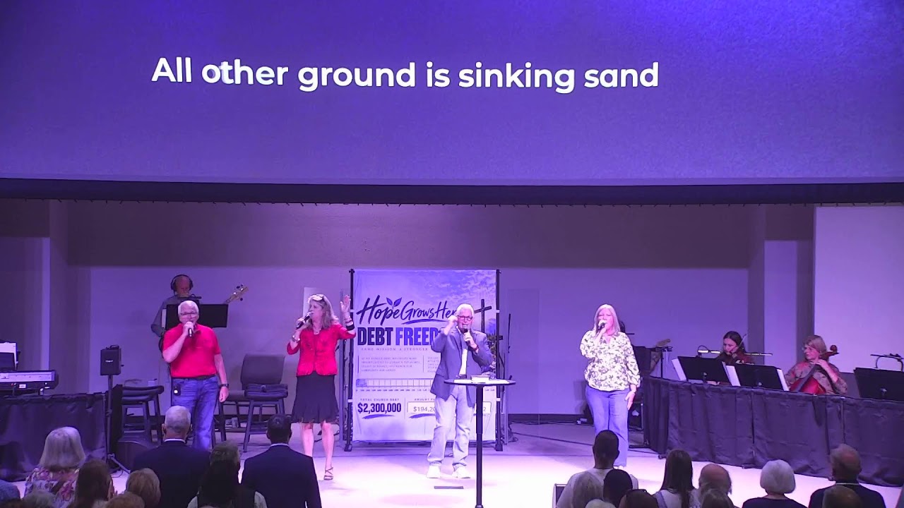 Pastor speaking during the October 25, 2026 service, Open Hands — Who Owns It?